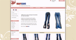 Desktop Screenshot of enjoyjeans.de