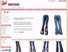 Tablet Screenshot of enjoyjeans.de